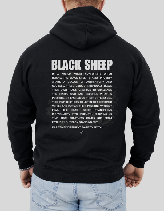 BLACK SHEEP, BRIGHT FUTURE Hoodie | Black