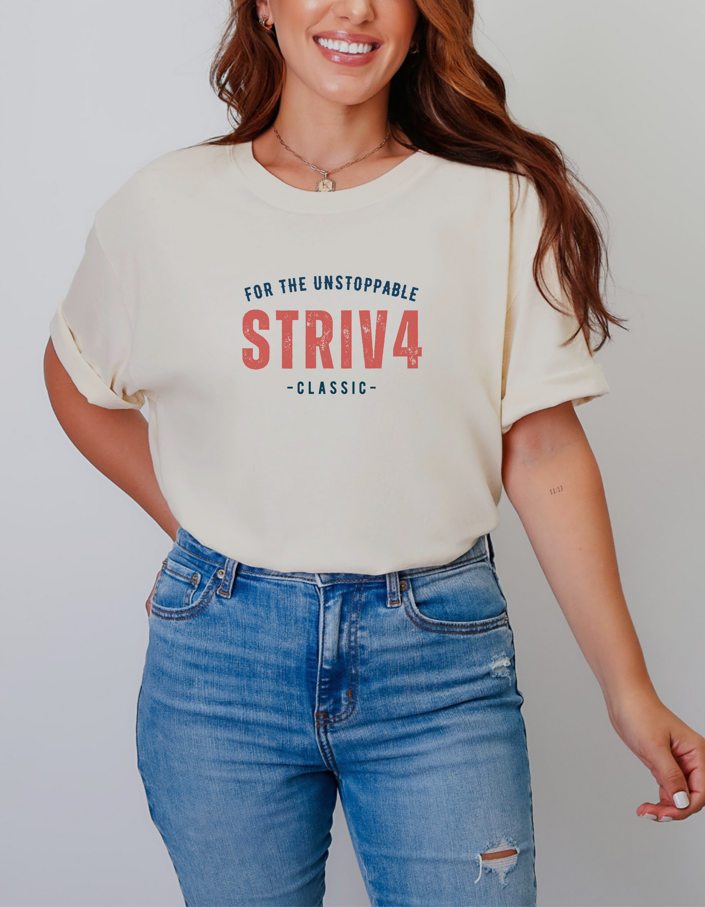 FOR THE UNSTOPPABLE Tee | Ivory