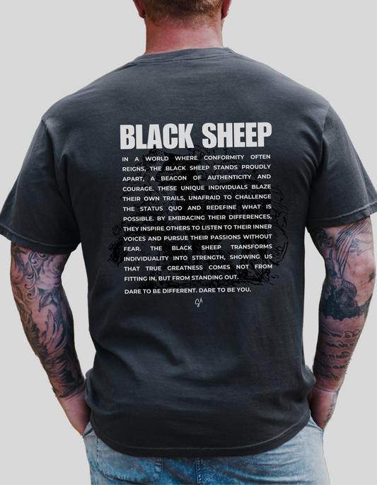 BLACK SHEEP, BRIGHT FUTURE Tee | Pepper (grey)
