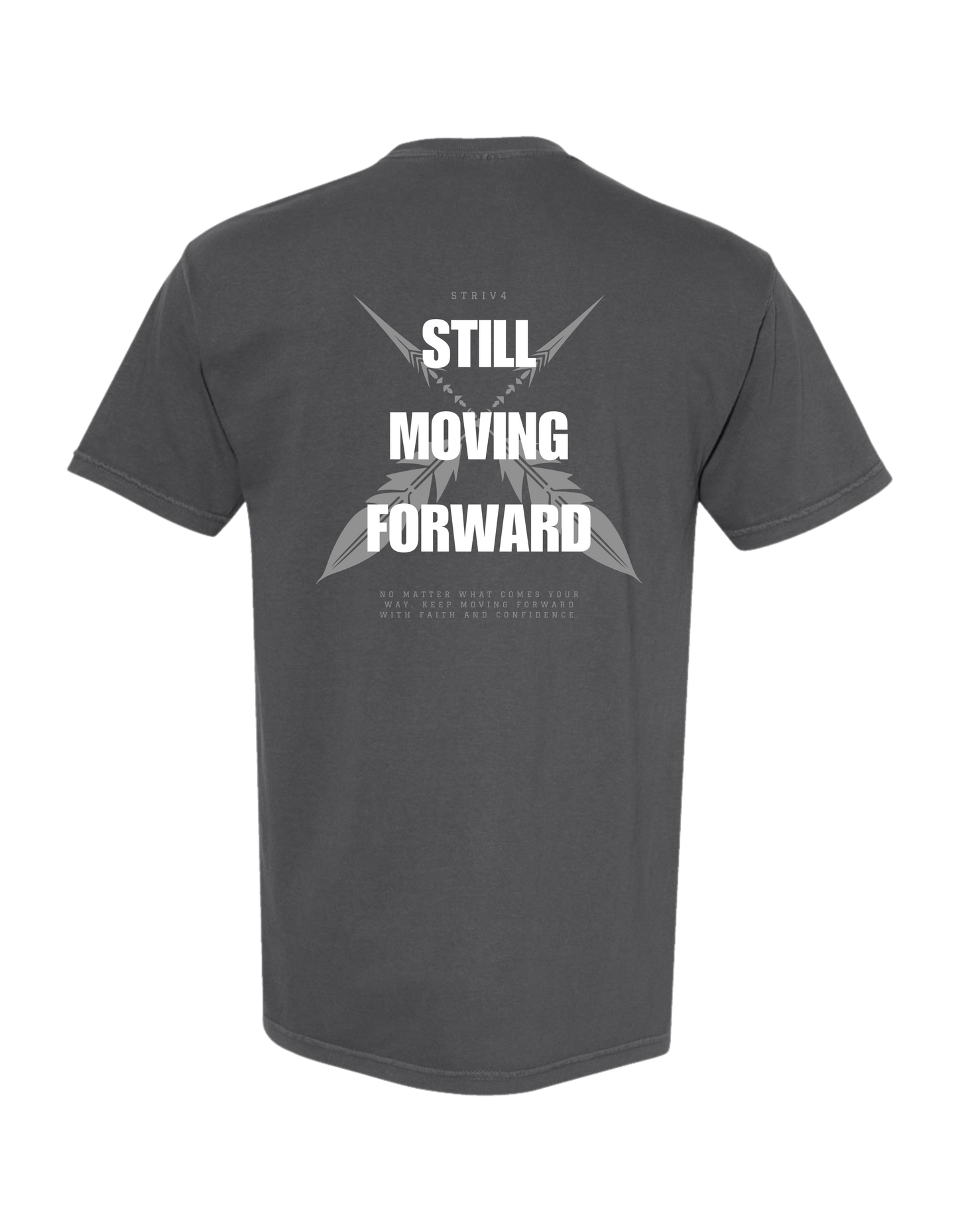 STILL MOVING FORWARD Tee | Pepper (grey)
