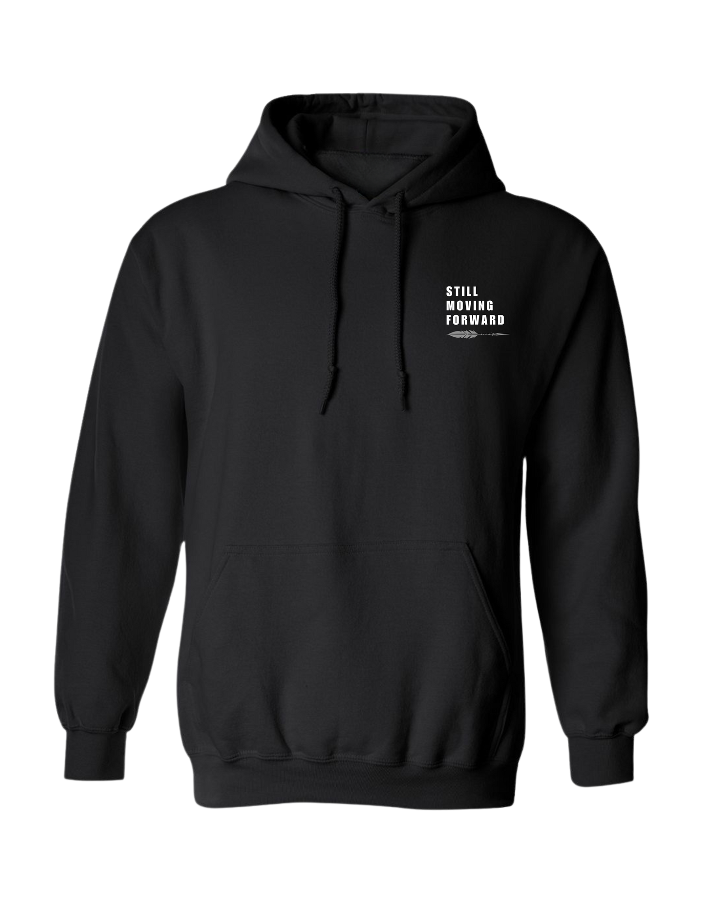 STILL MOVING FORWARD Hoodie | Black